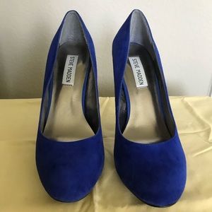 Blue heels